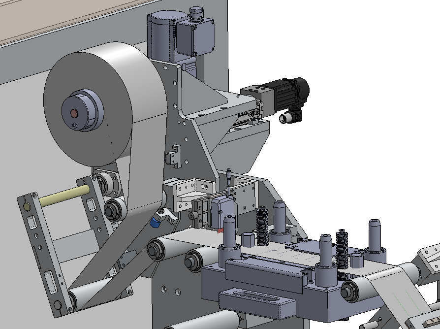 Web Handling Machine Animation Web Handling Machine Animation