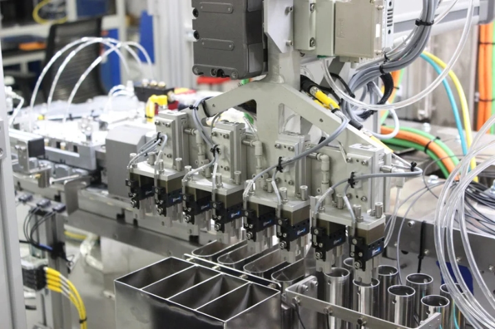 Industrial Manufacturing Automation in Action