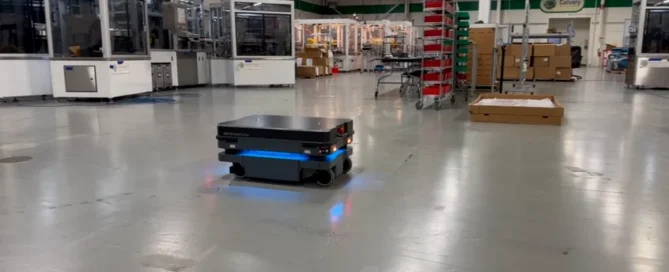 Mobile Robot on Factory Floor