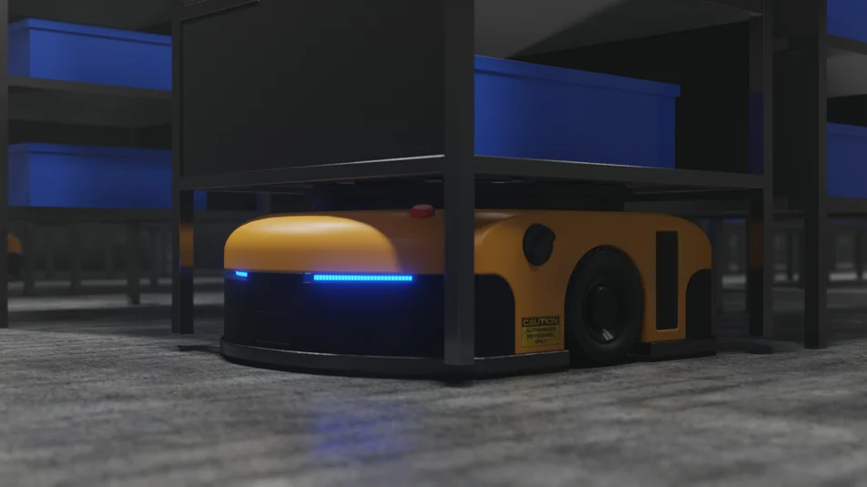 Rack conveying with logistics